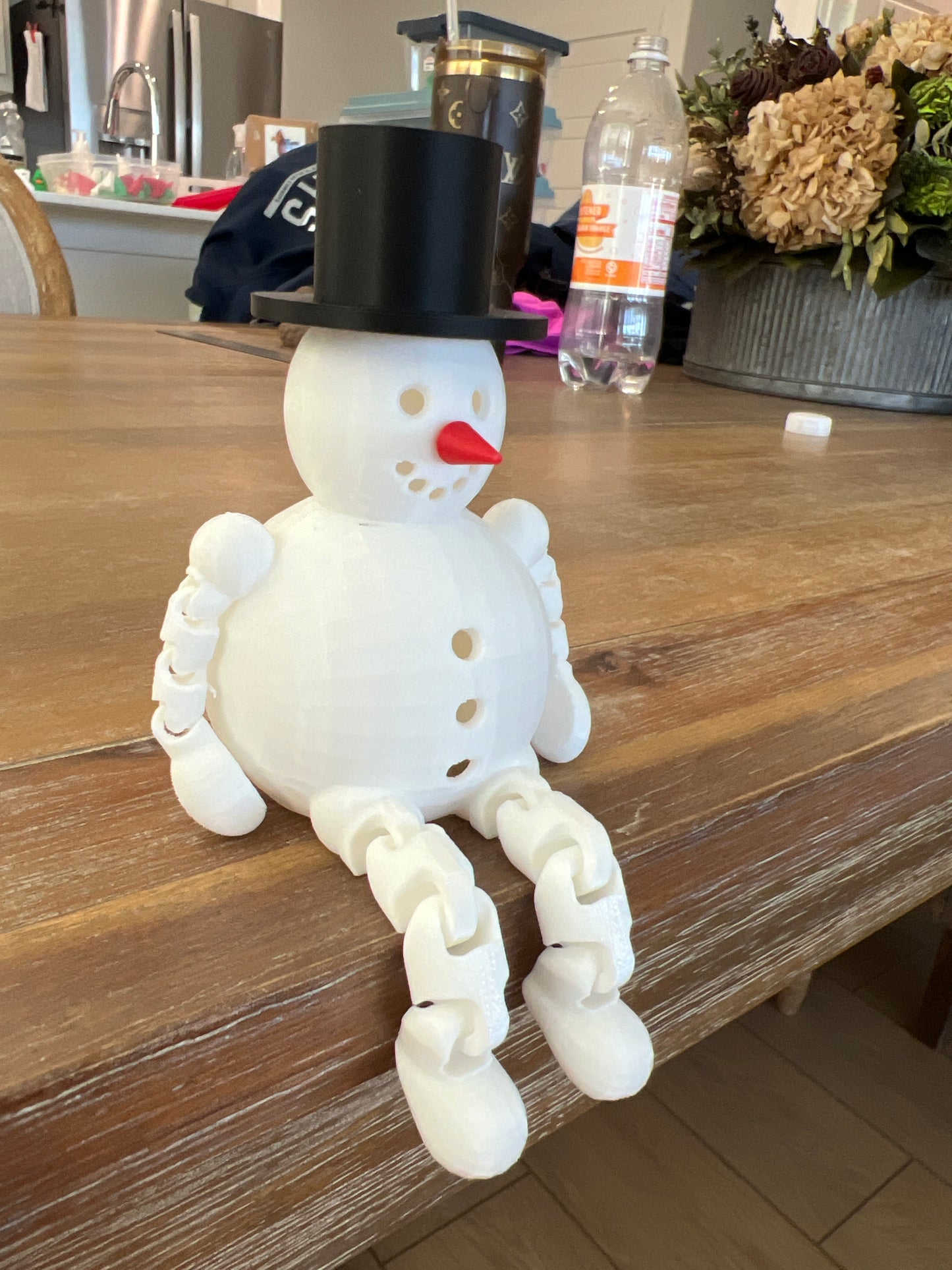 Articulating Light Up Snow Man
