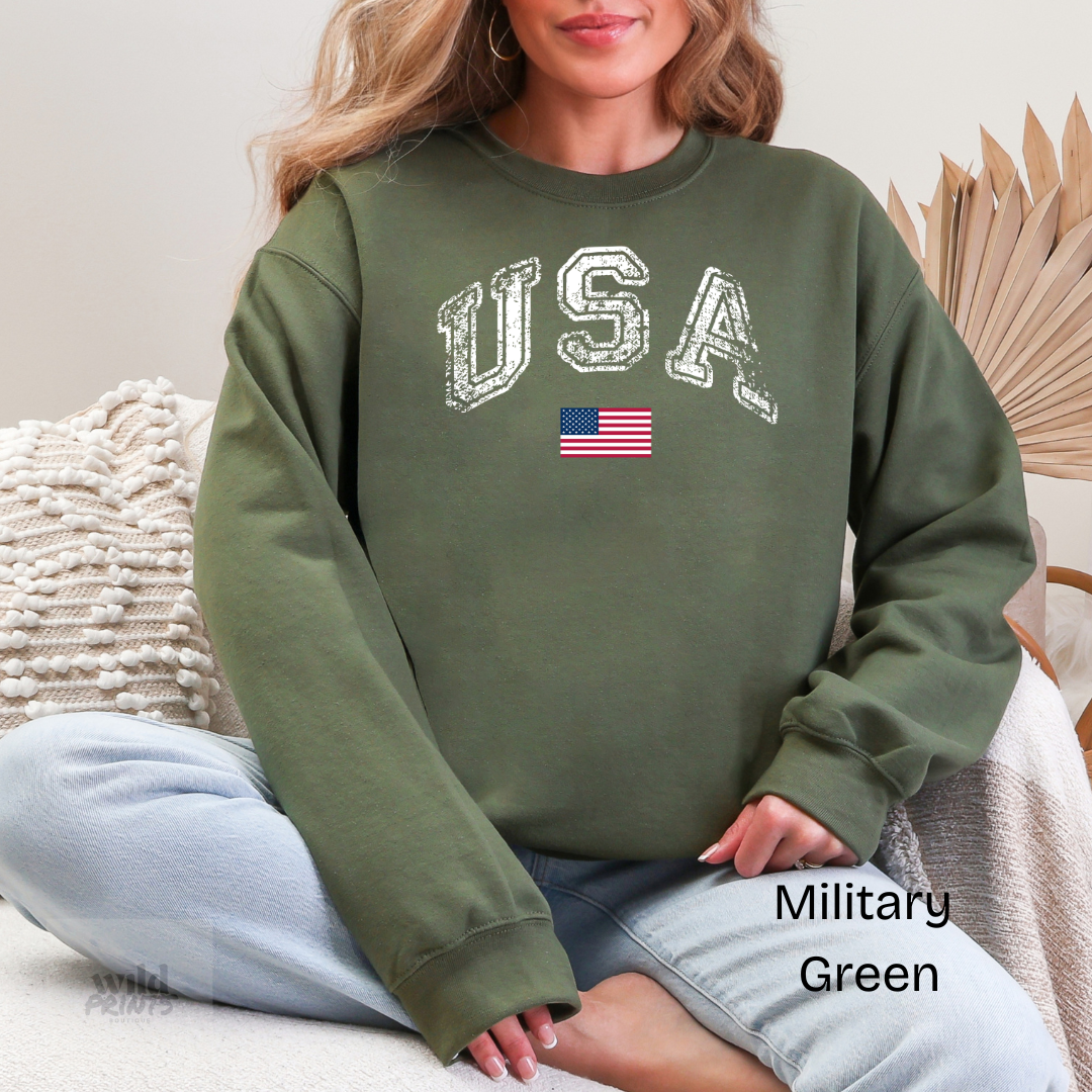Retro Patriotic Sweatshirt