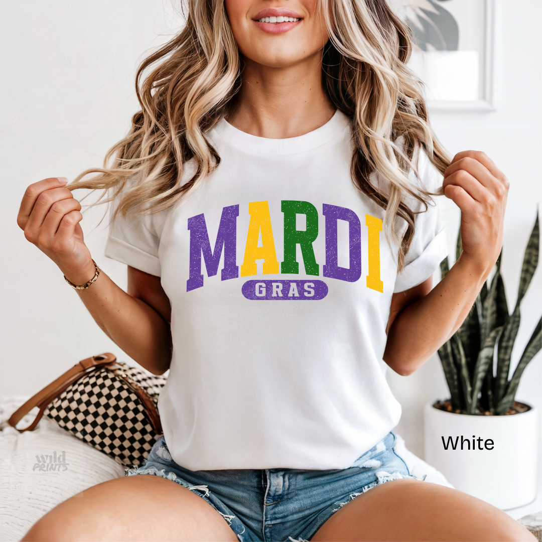 MARDI Gras Comfort Colors Shirt