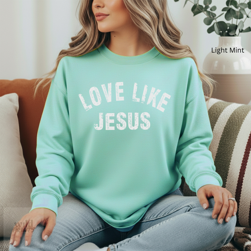 LOVE LIKE JESUS Comfort Colors