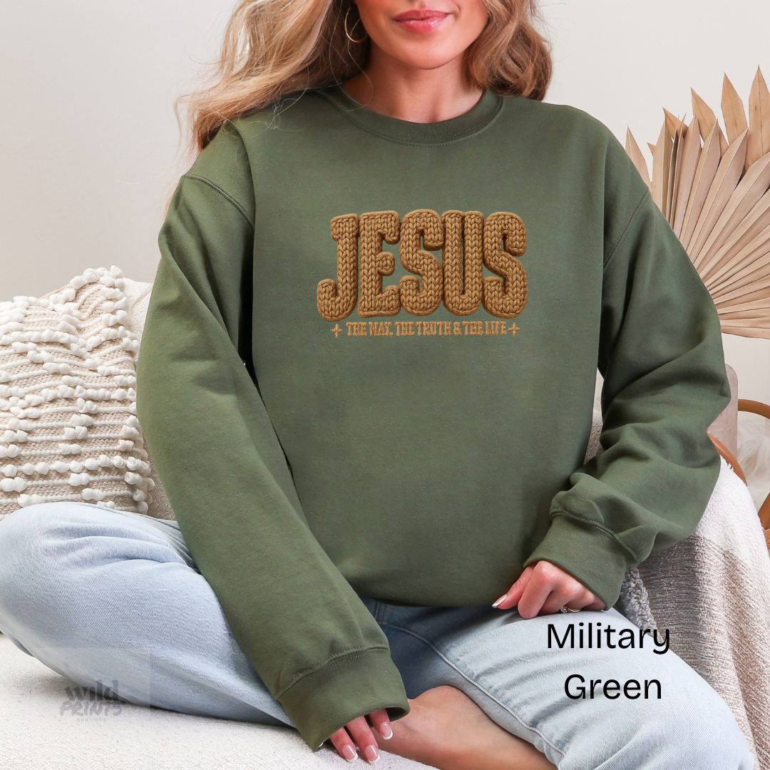 JESUS is the WAY Crewneck