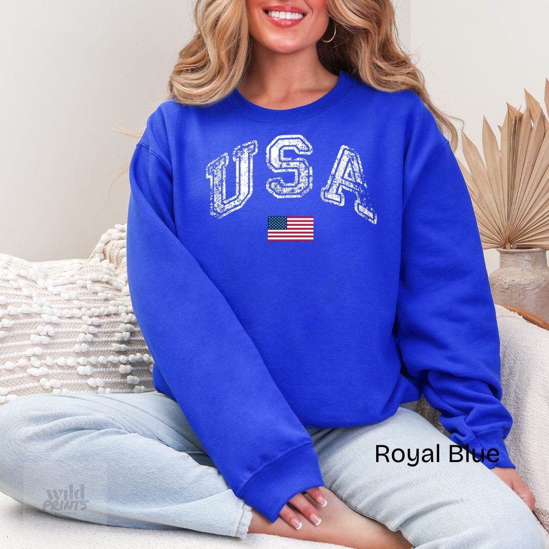 Retro Patriotic Sweatshirt
