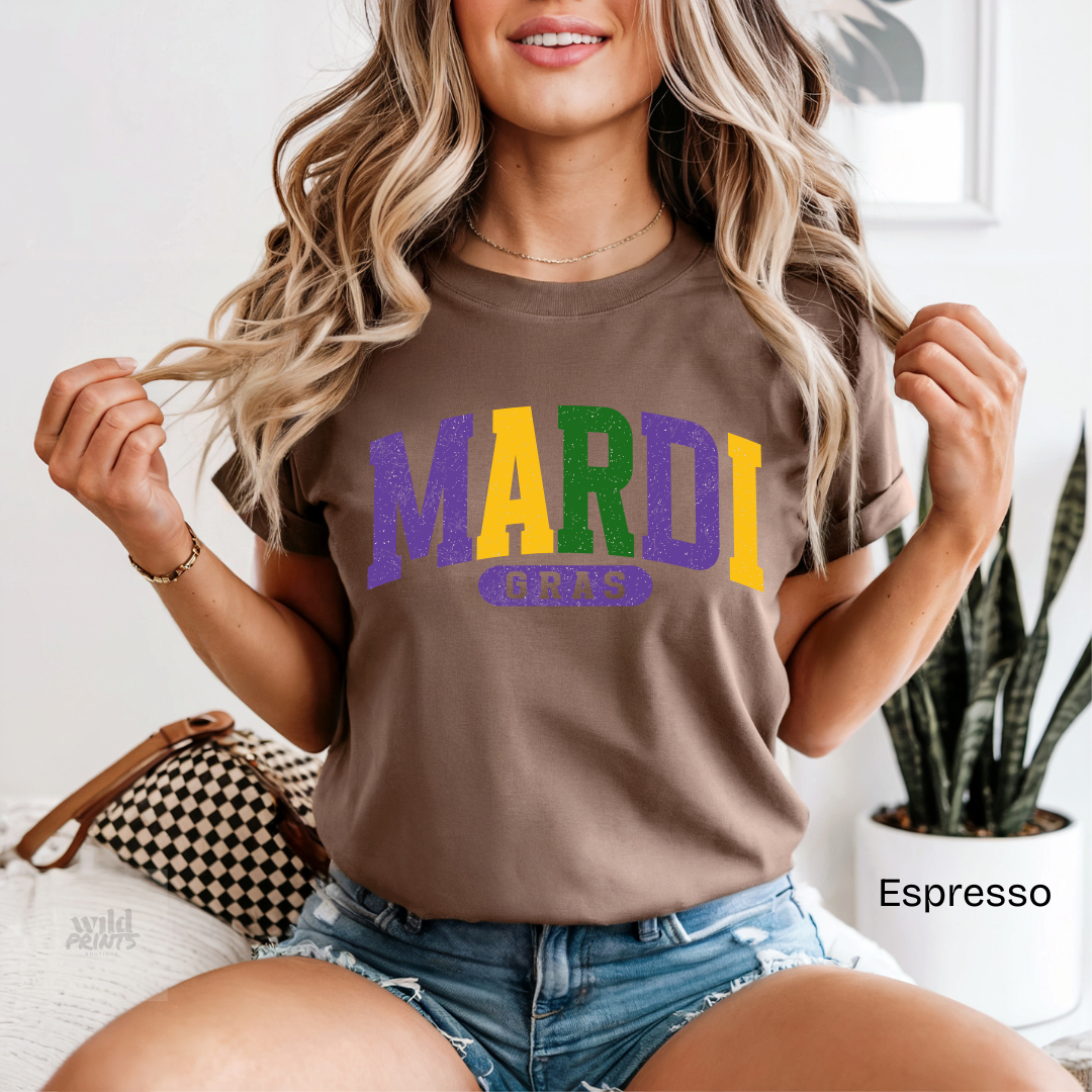 MARDI Gras Comfort Colors Shirt