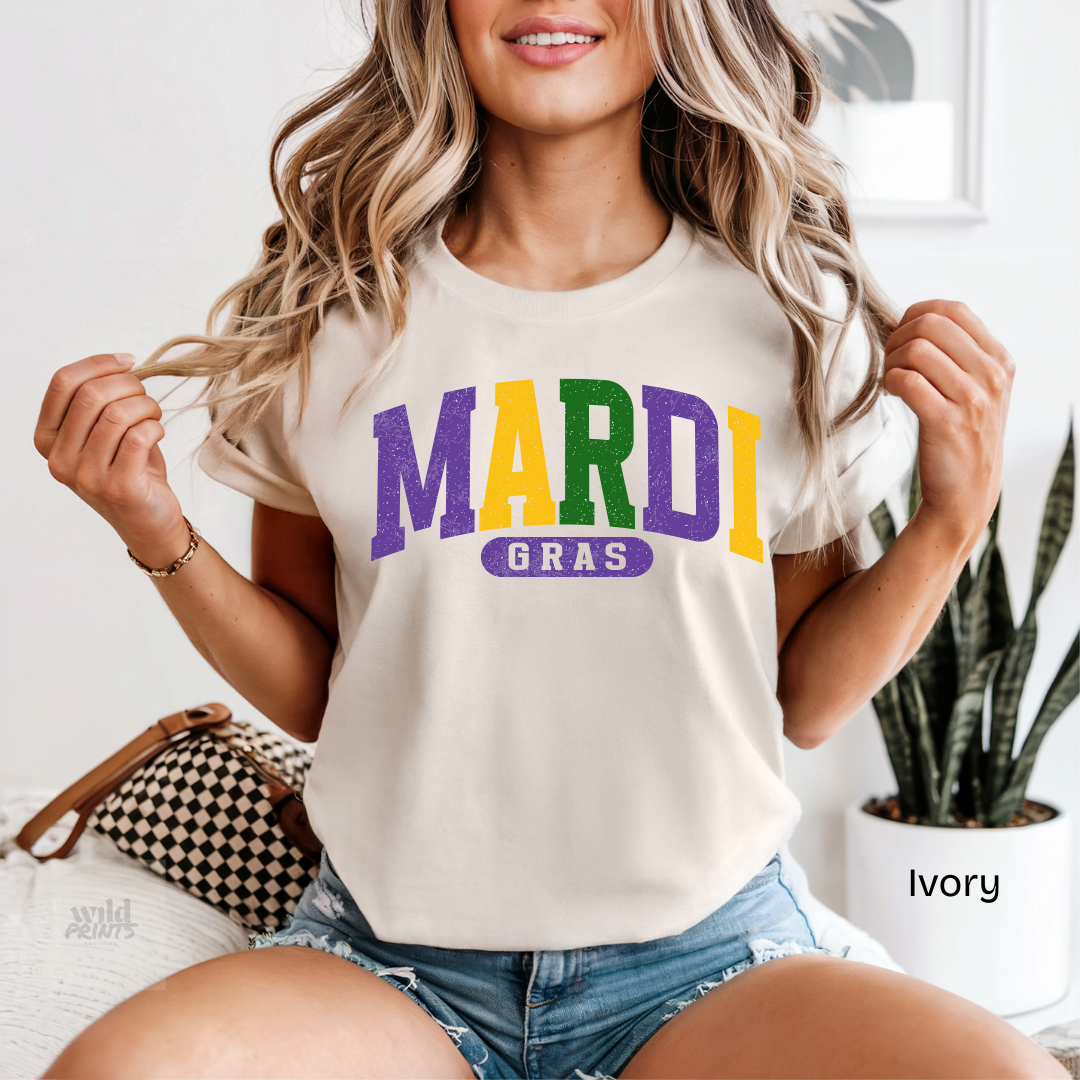 MARDI Gras Comfort Colors Shirt