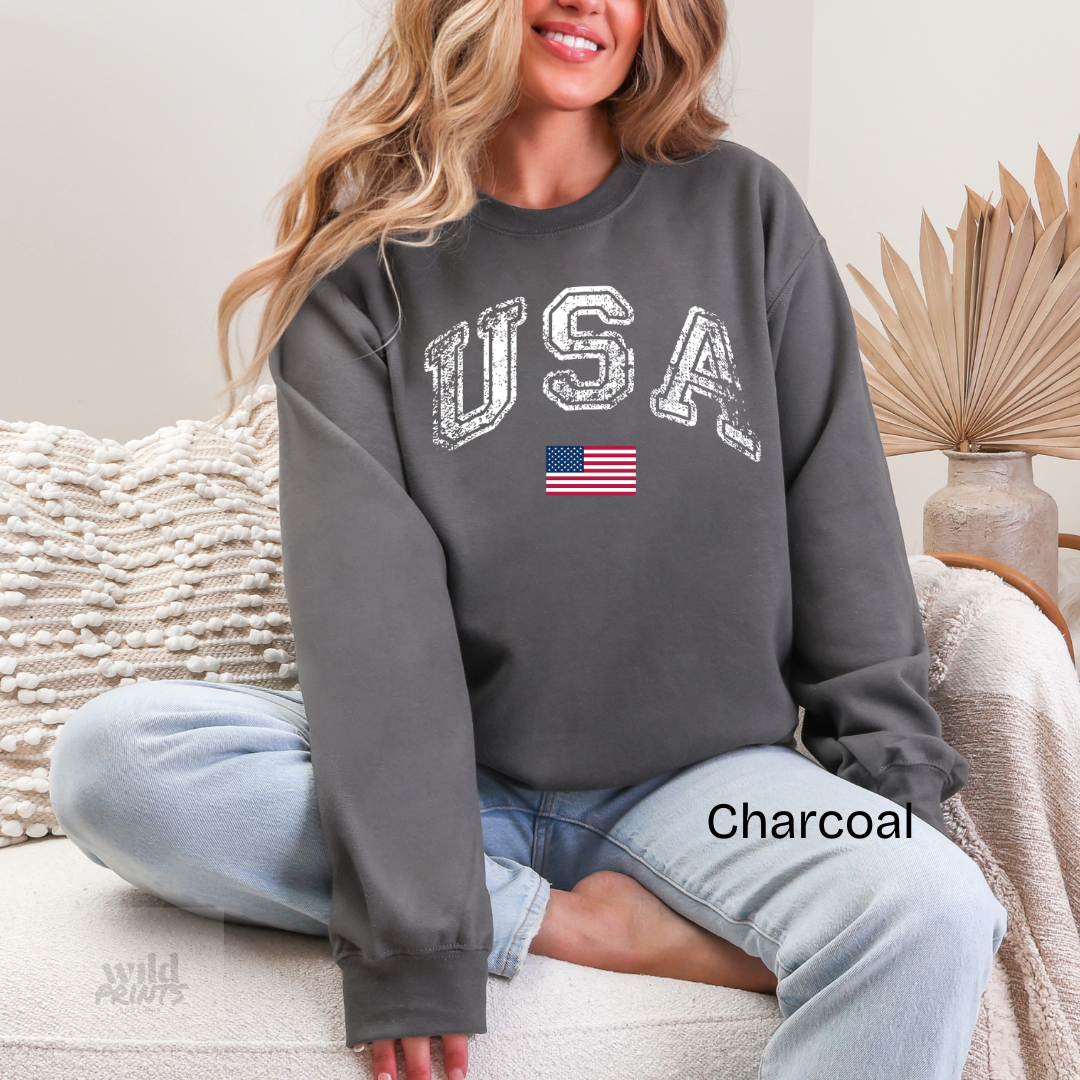 Retro Patriotic Sweatshirt