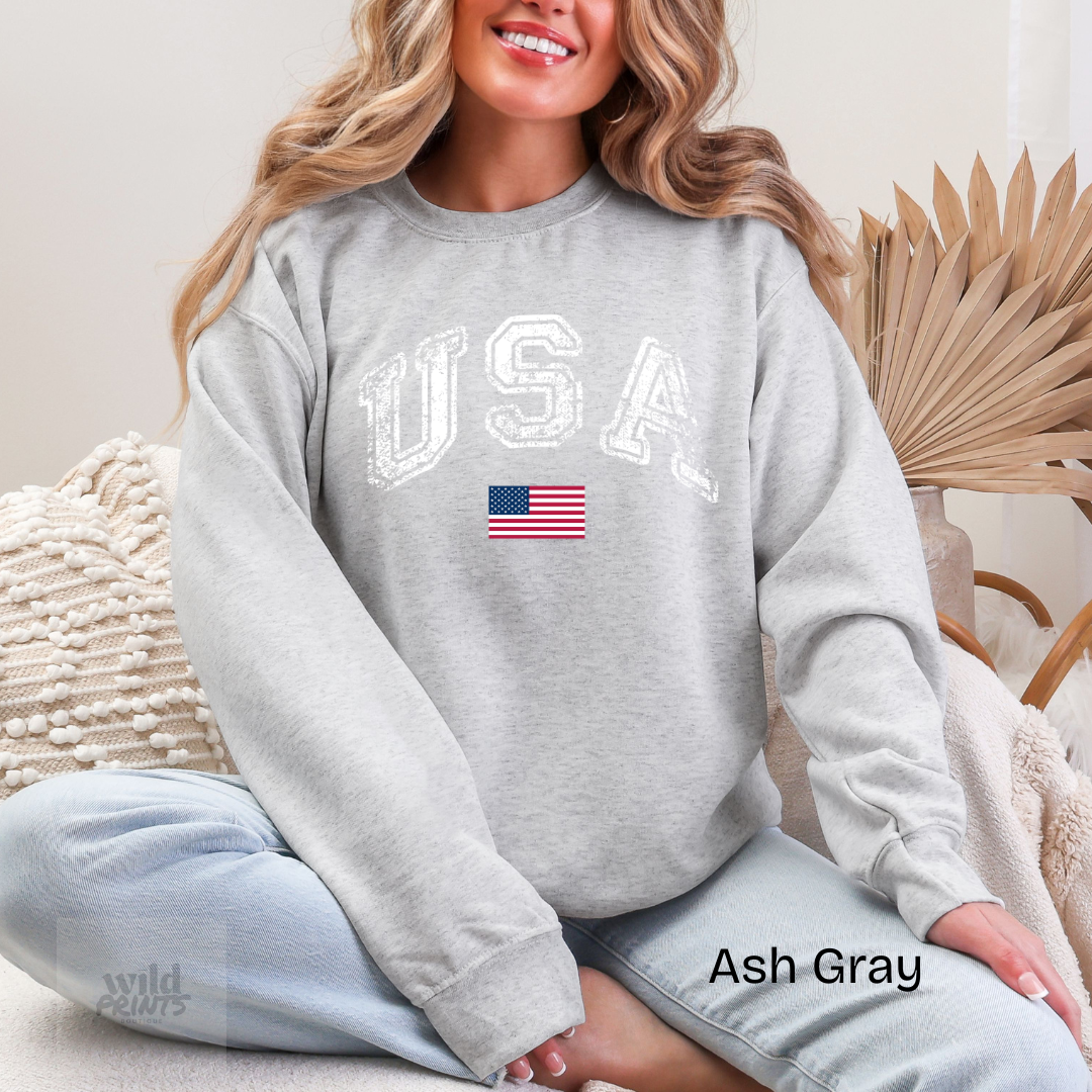 Retro Patriotic Sweatshirt