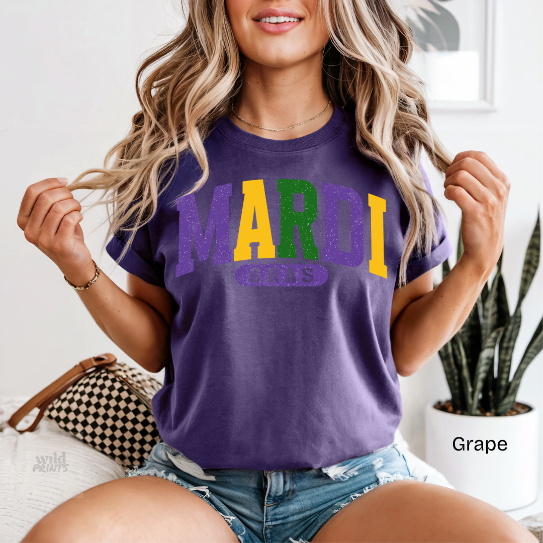 MARDI Gras Comfort Colors Shirt