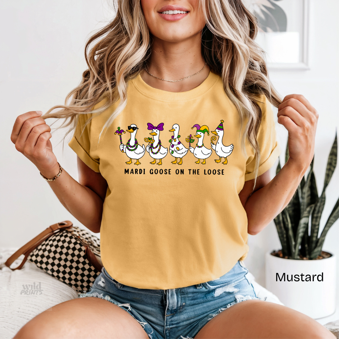 Mardi Goose on the Loose Shirt