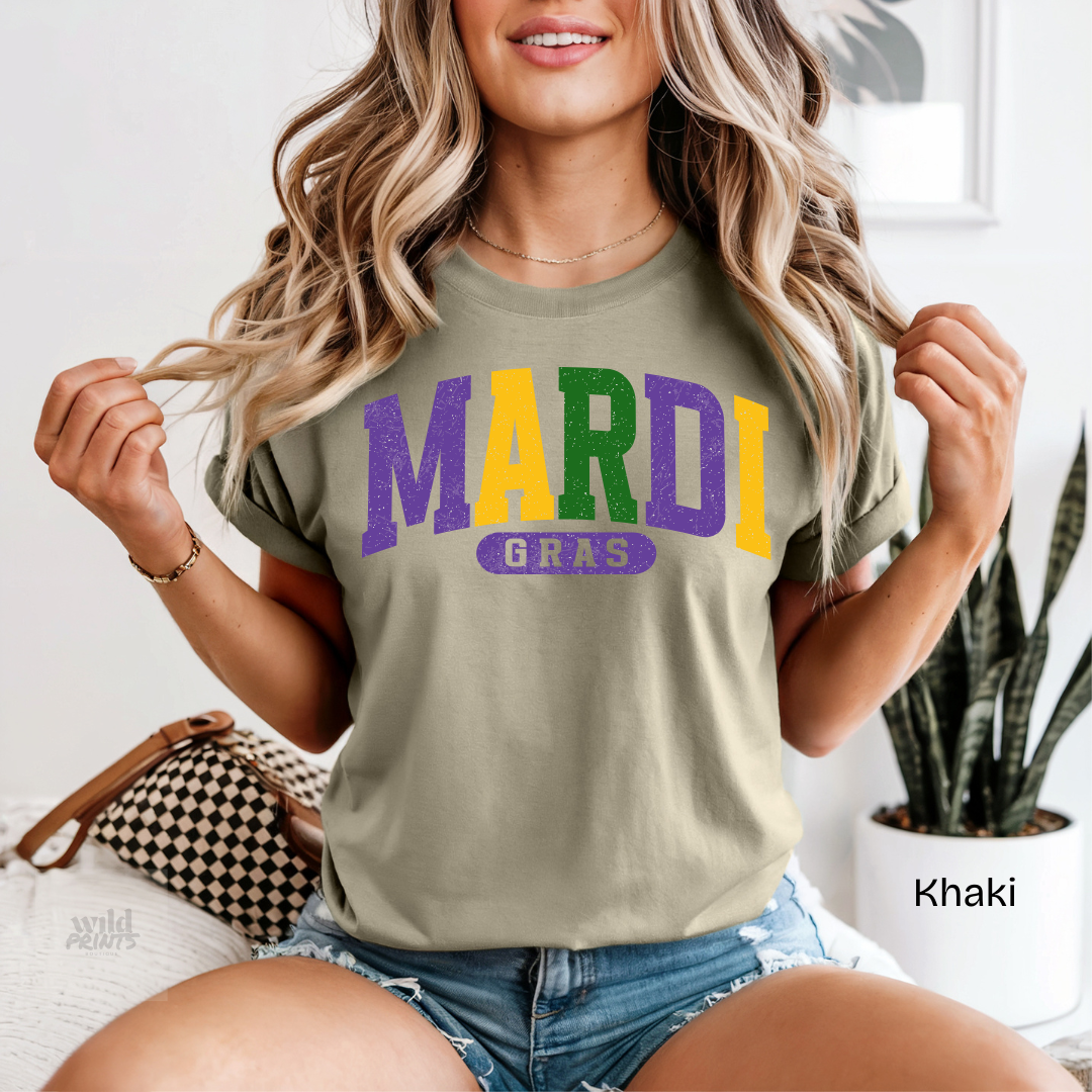 MARDI Gras Comfort Colors Shirt