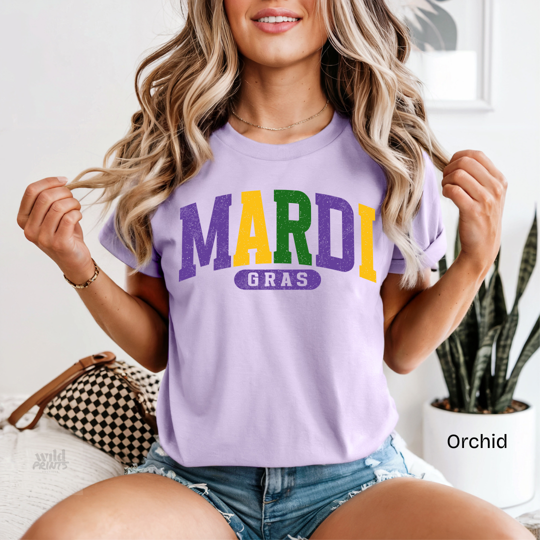 MARDI Gras Comfort Colors Shirt