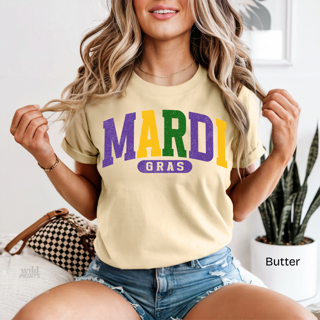 MARDI Gras Comfort Colors Shirt
