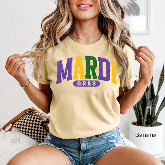 MARDI Gras Comfort Colors Shirt