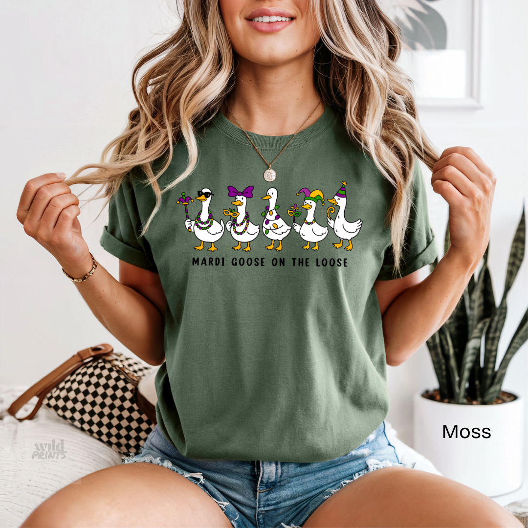 Mardi Goose on the Loose Shirt