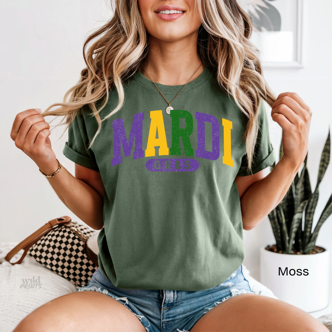 MARDI Gras Comfort Colors Shirt