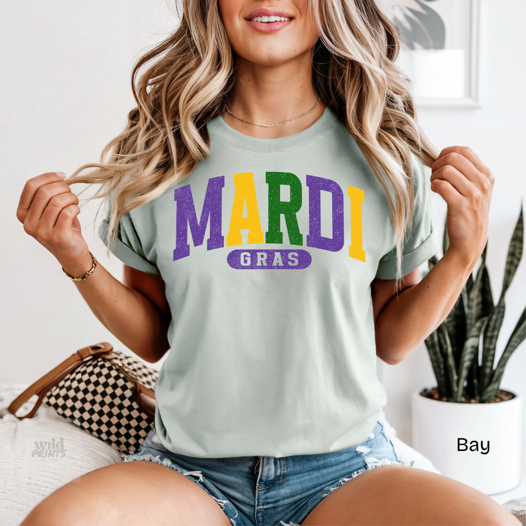 MARDI Gras Comfort Colors Shirt