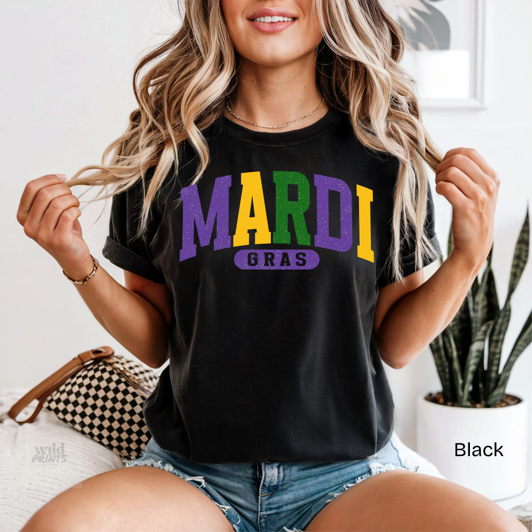MARDI Gras Comfort Colors Shirt