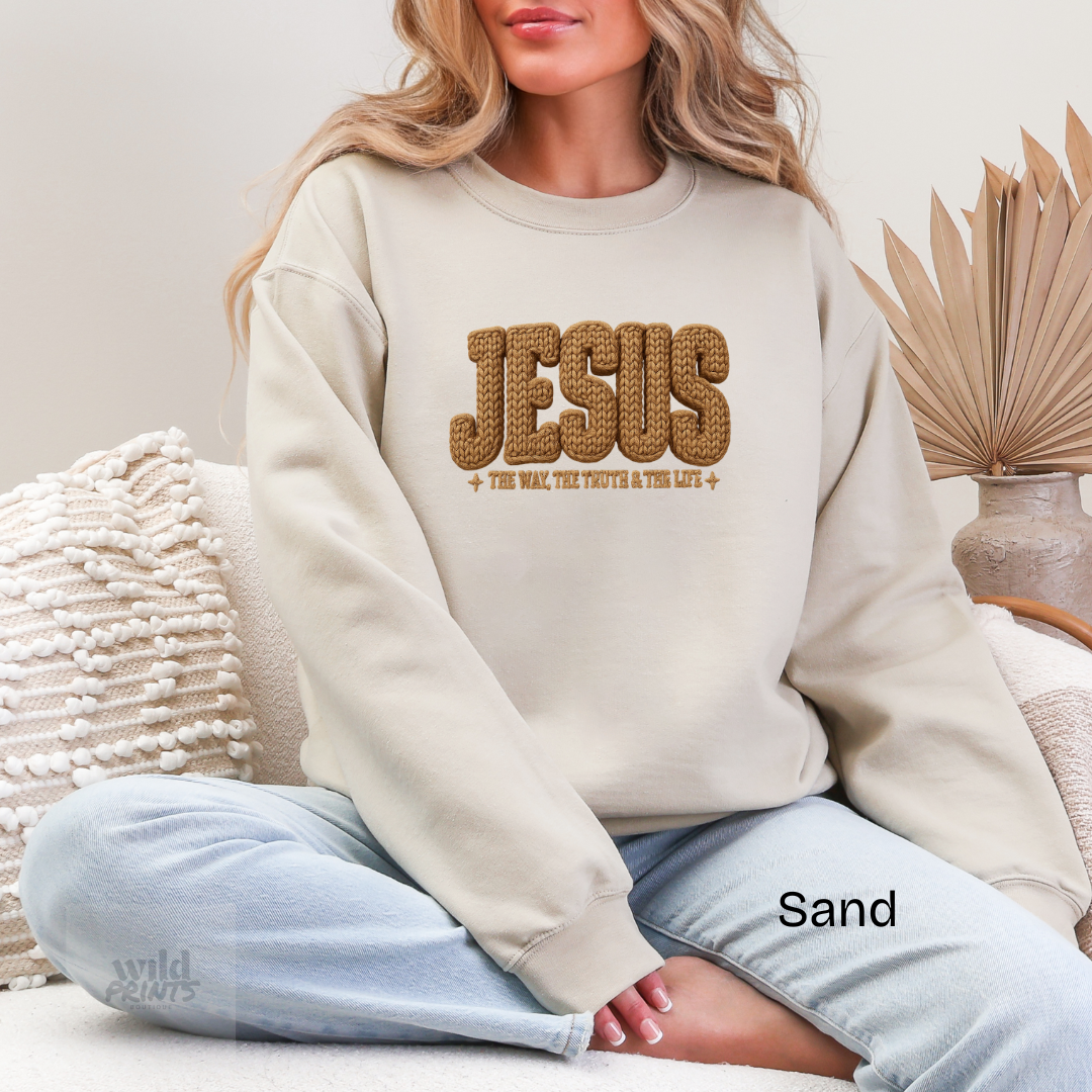 JESUS is the WAY Crewneck
