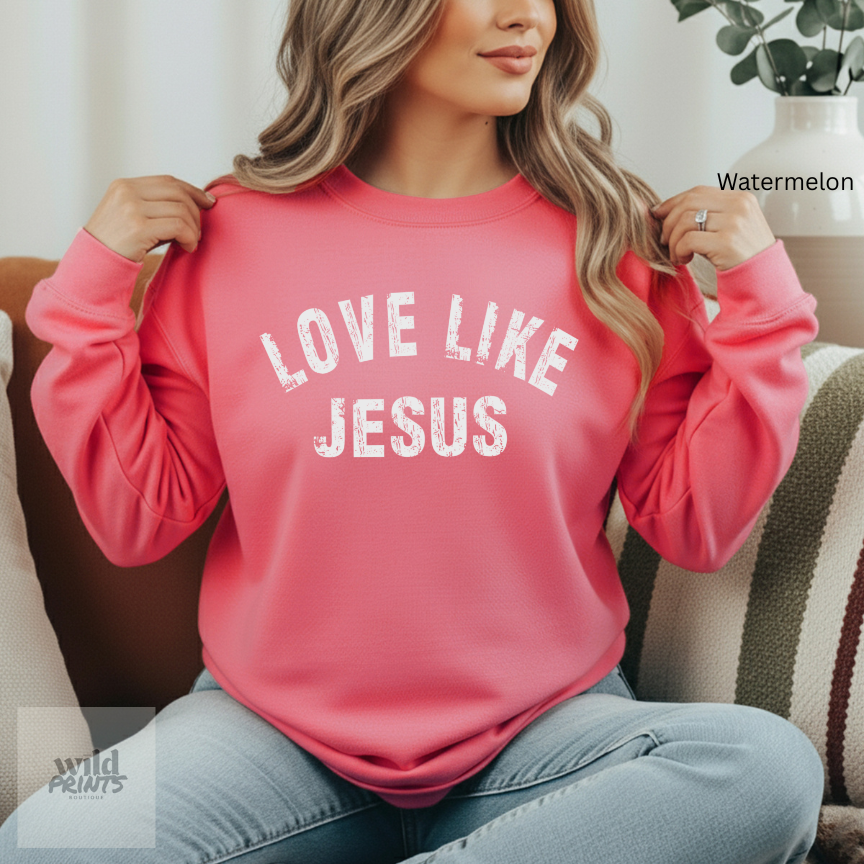 LOVE LIKE JESUS Comfort Colors