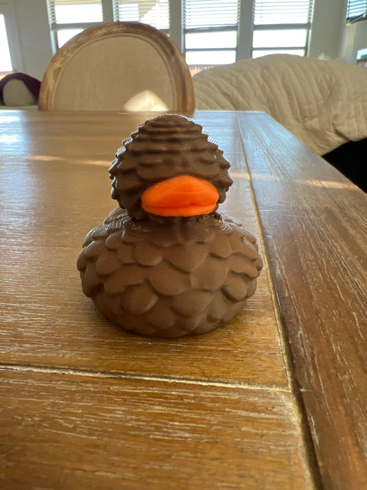 Pine Cone Duck