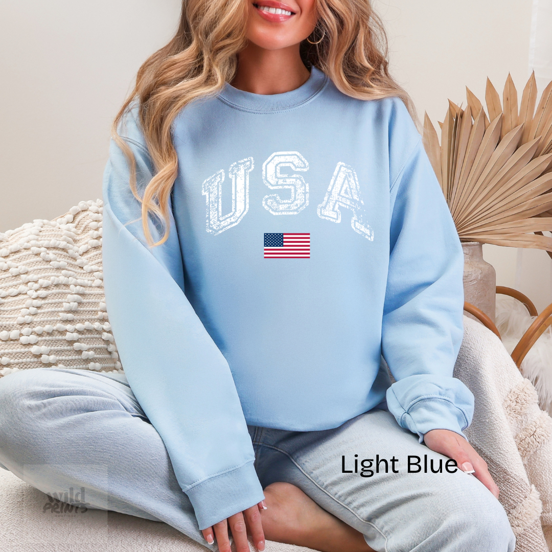 Retro Patriotic Sweatshirt