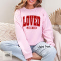 Loved John 3:16 Gildan Crewneck Sweatshirt