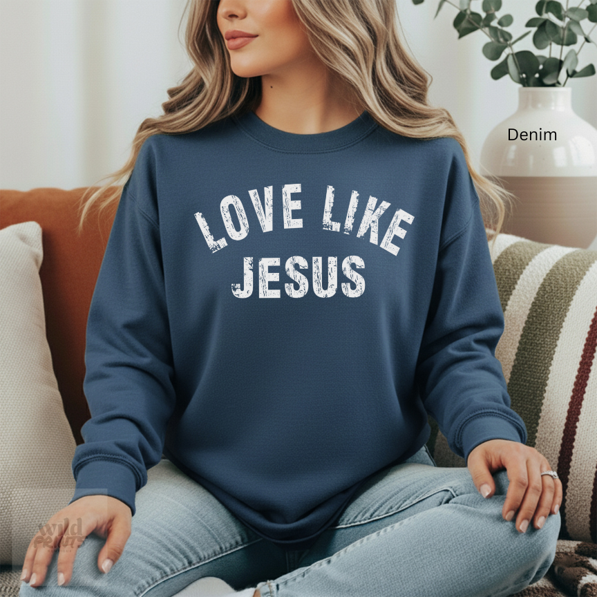 LOVE LIKE JESUS Comfort Colors