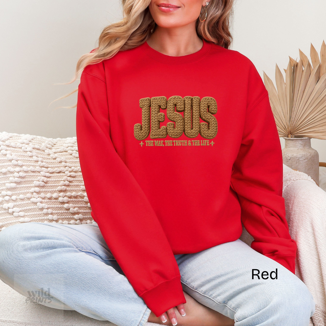 JESUS is the WAY Crewneck