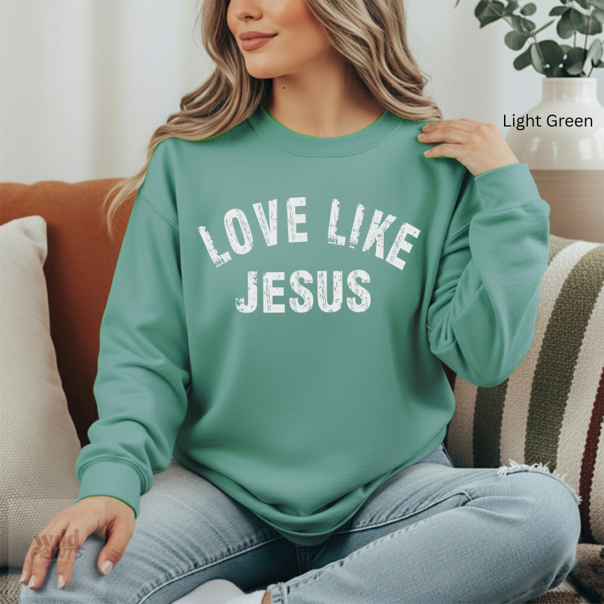 LOVE LIKE JESUS Comfort Colors