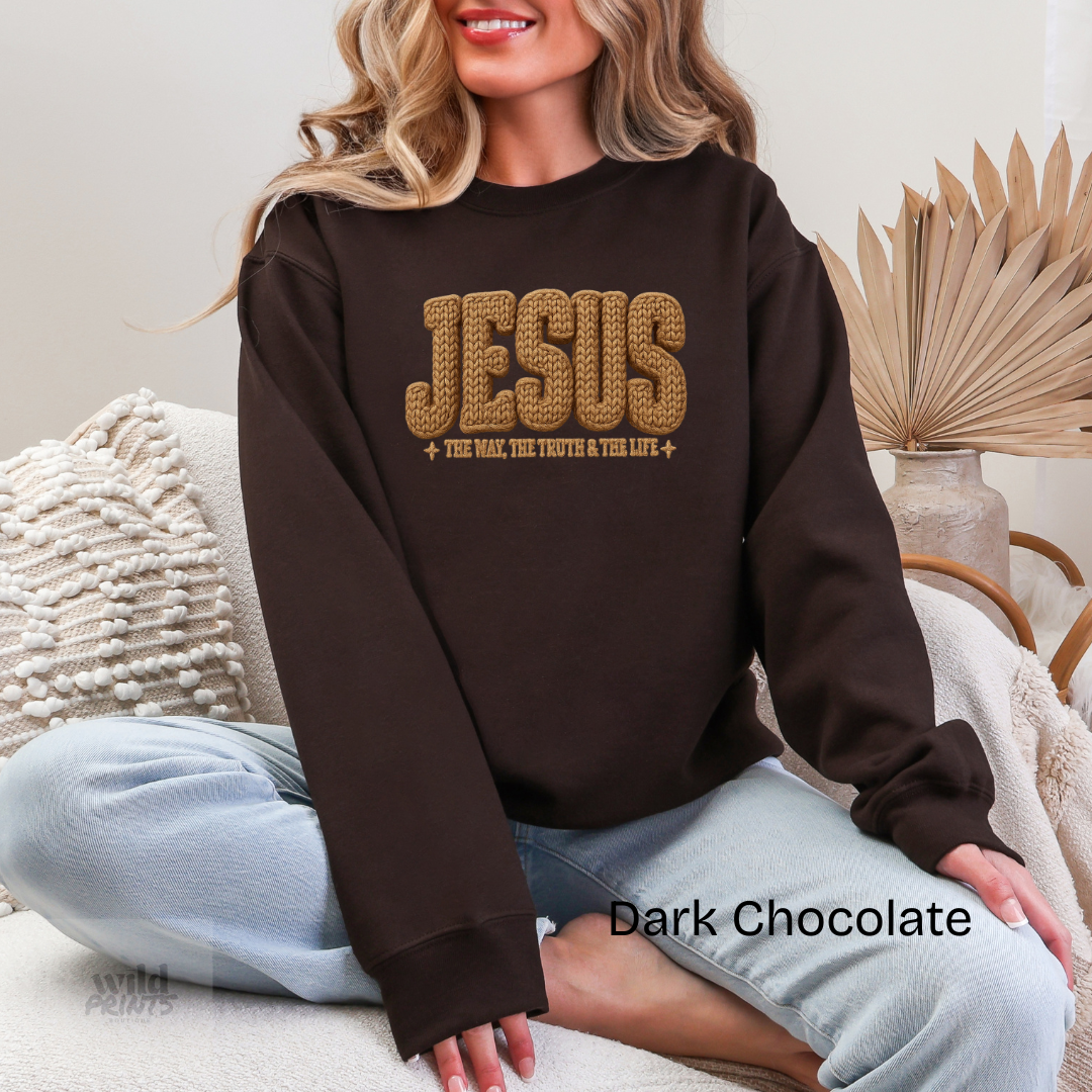 JESUS is the WAY Crewneck