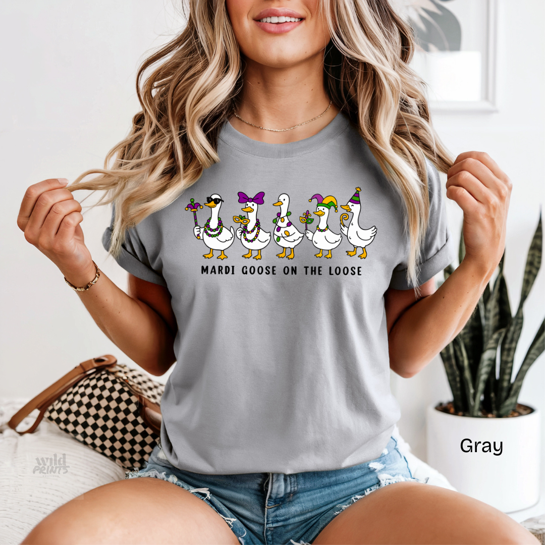 Mardi Goose on the Loose Shirt