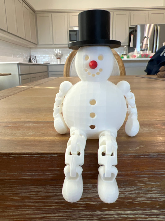 Articulating Light Up Snow Man