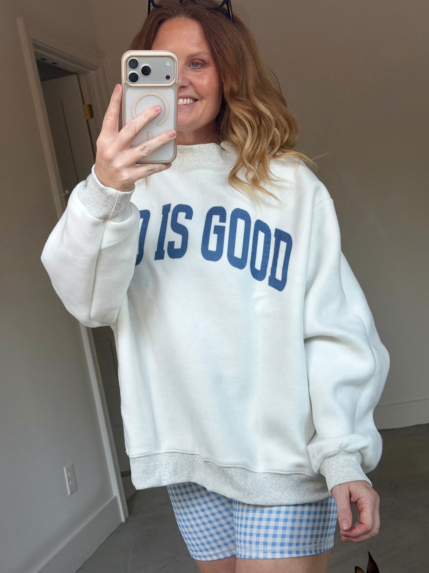 Reversible Mock Neck