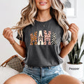 MAMA Leopard Zebra Comfort Colors T-Shirt